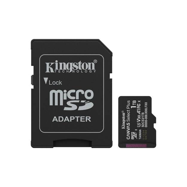 MEMORY MICRO SDXC 1TB UHS-I/W/ADAPTER SDCS3/1TB KINGSTON