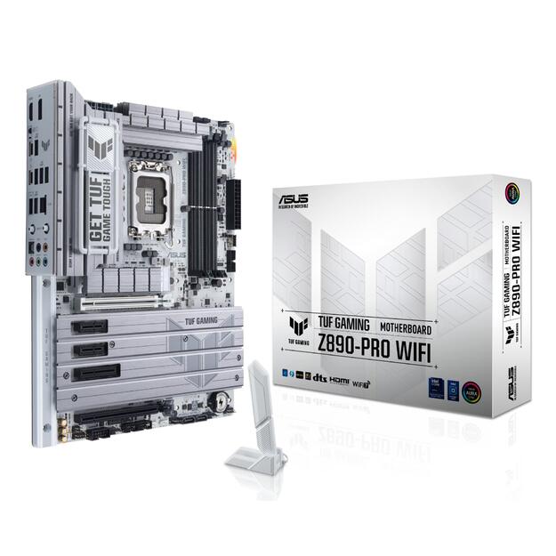 Mainboard|ASUS|Intel Z890|LGA1851|ATX|Memory DDR5|Memory slots 4|TUFGAMINGZ890-PROWIFI