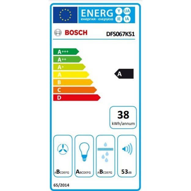 Įmontuojamas gartraukis BOSCH DFS067K51 4