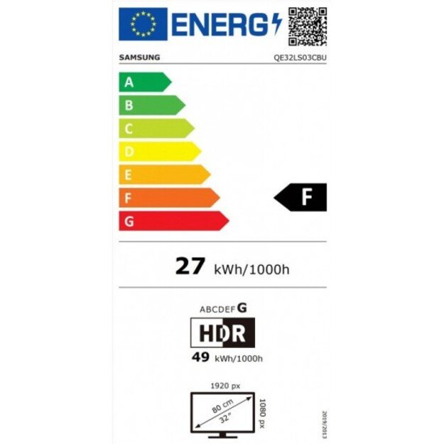 QLED televizorius Samsung QE32LS03CBUXXH 1
