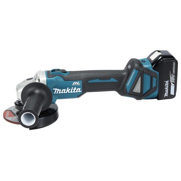 Akumuliatorinis kampinis &scaron;lifuoklis Makita DGA511Z, 18 V 7