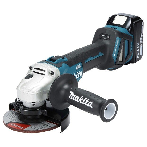 Akumuliatorinis kampinis &scaron;lifuoklis Makita DGA511Z, 18 V 6