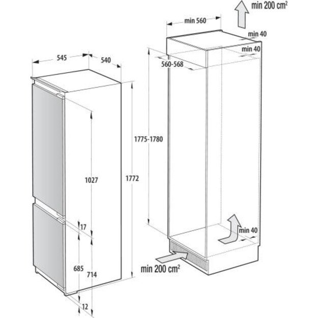 &Scaron;aldytuvas Gorenje NRKI517E82WF 4