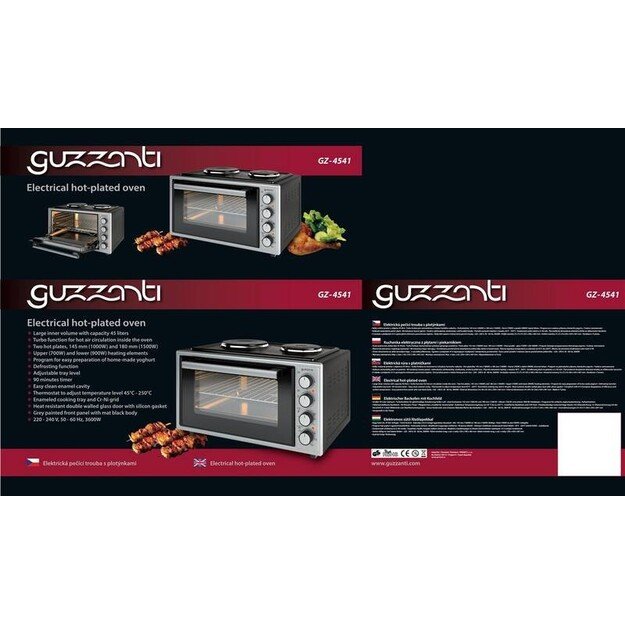 Elektinė orkaitė Guzzanti GZ-4541 4