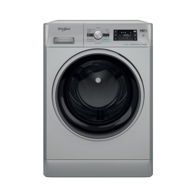 Skalbimo ma&scaron;ina su džiovinimo funkcija Whirlpool FFWDB 964489 SBSV EE, 9 kg /6 kg