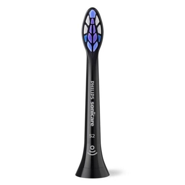Philips Sonicare S2 Sensitive HX6052/88 Sonic Dantų &scaron;epetėlio galvutės, Juoda 1