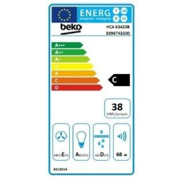 Gartraukis Beko HCA63420B 1