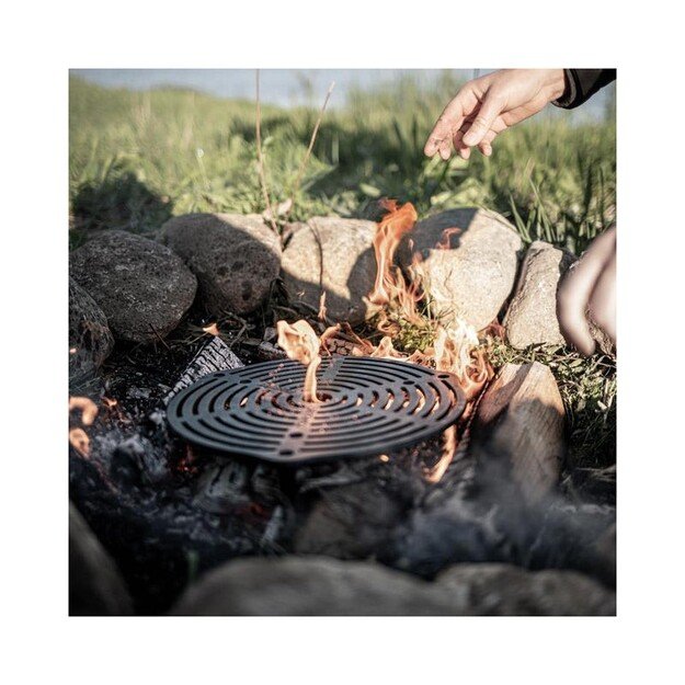 Papildomos ketaus puodo grotelės su kojelėmis Petromax 20cm 4