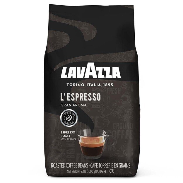 Kava pupelėmis Lavazza Gran Aroma L Espresso 1kg