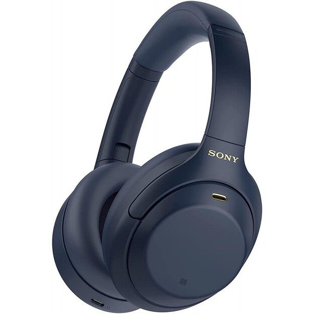 Belaidės ausinės Sony WH-1000XM4, juodos