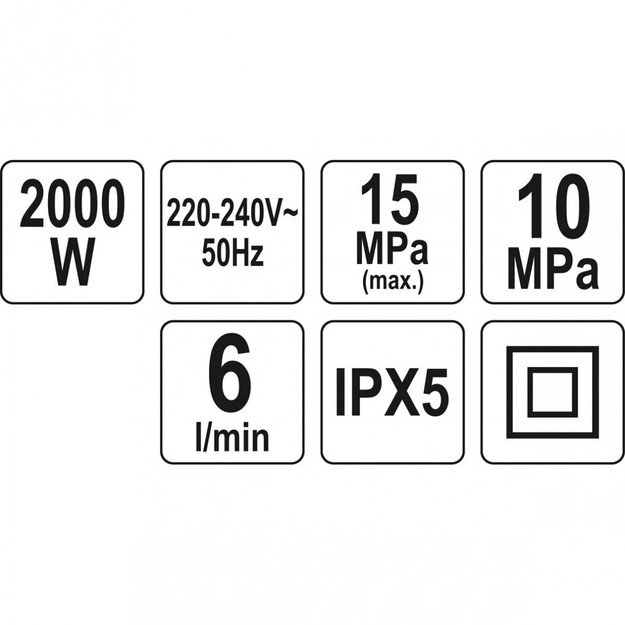 YATO YT-85915 Aukšto slėgio plovykla ele430