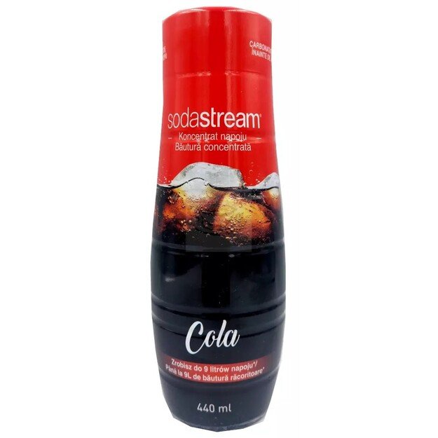 Sirupas gazuotų gėrimų gaminimo aparatui SodaStream Cola, 440 ml