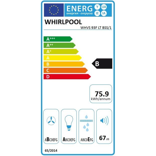 Gartraukis Whirlpool WHVS 93F LT BSS