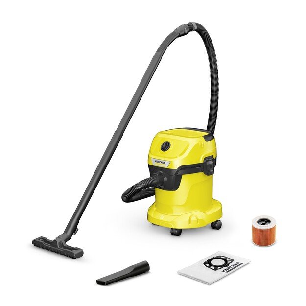 Drėgno ir sauso valymo siurblys Karcher WD 3 V-15/4/20, 1.628-104.0