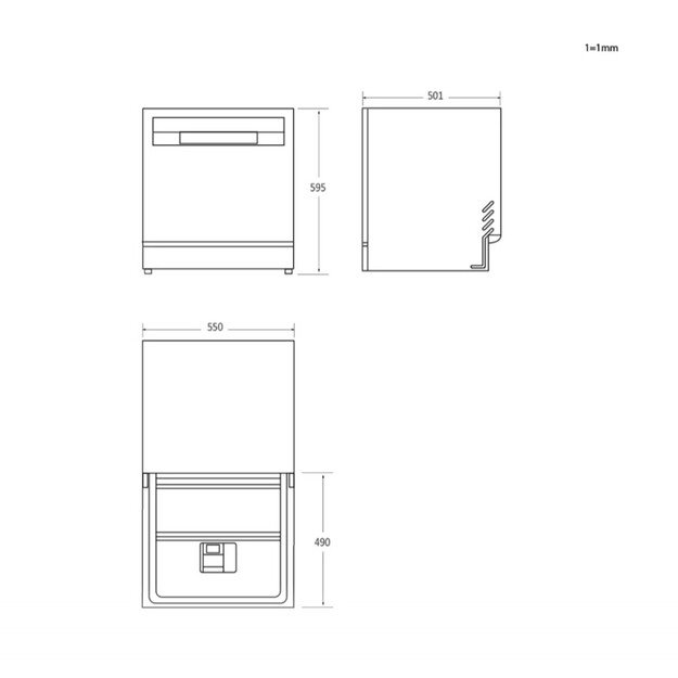 Indaplovė Candy CP 6E51LW