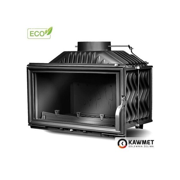 Ketaus įdėklas židiniui KAWMET W15 9,4 kW ECO