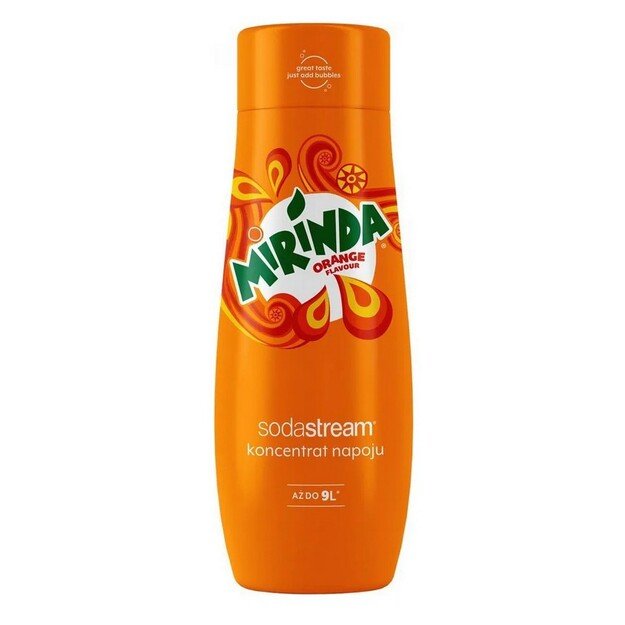 Sirupas gazuotų gėrimų gaminimo aparatui SodaStream, Mirinda, 440 ml