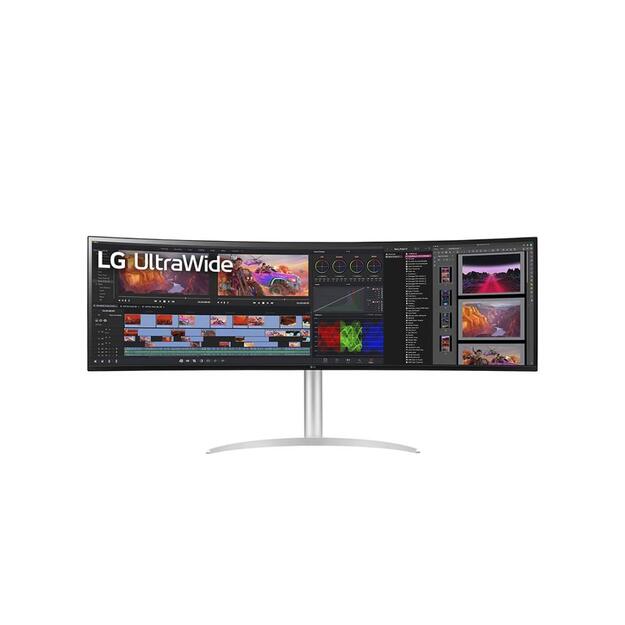 LCD Monitor|LG|49WQ95C-W|49 |Curved|Panel IPS|5120x1440|32:9|Matte|5 ms|Speakers|Swivel|Height adjustable|Tilt|49WQ95C-W