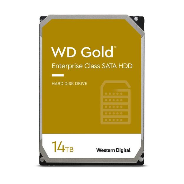 HDD|WESTERN DIGITAL|Gold|14TB|SATA 3.0|512 MB|7200 rpm|3,5 |WD142KRYZ