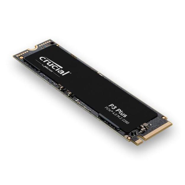 SSD|CRUCIAL|P3 Plus|4TB|M.2|PCIE|NVMe|3D NAND|Write speed 4100 MBytes/sec|Read speed 4800 MBytes/sec|TBW 800 TB|MTBF 1500000 hours|CT4000P3PSSD8