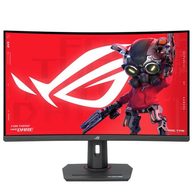 LCD Monitor|ASUS|ROG Strix XG32WCMS|31.5 |Gaming/Curved|Panel VA|2560x1440|16:9|280Hz|1 ms|Swivel|Pivot|Height adjustable|Tilt|90LM09X0-B01970