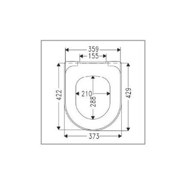 WC sėdynė su dangčiu Villeroy ampBoch Softclose Architectura 98M9C101