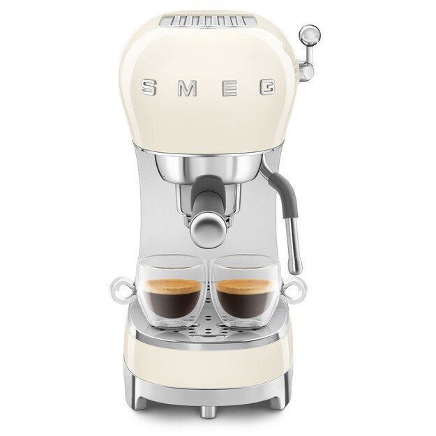 Kavos virimo aparatas SMEG Espresso ECF02CREU, kreminis