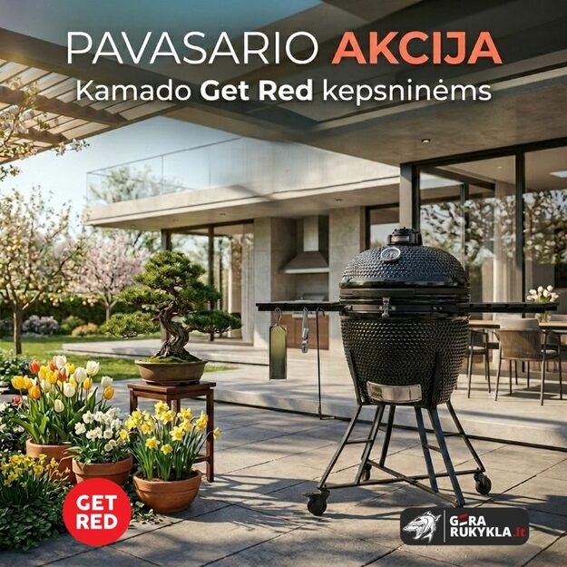 Kamado GET RED 24`/60cm