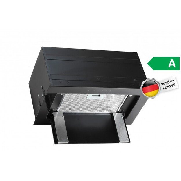 Įmontuojamas Gartraukis Vlano BREEZE 52 Black (Juodas) 2