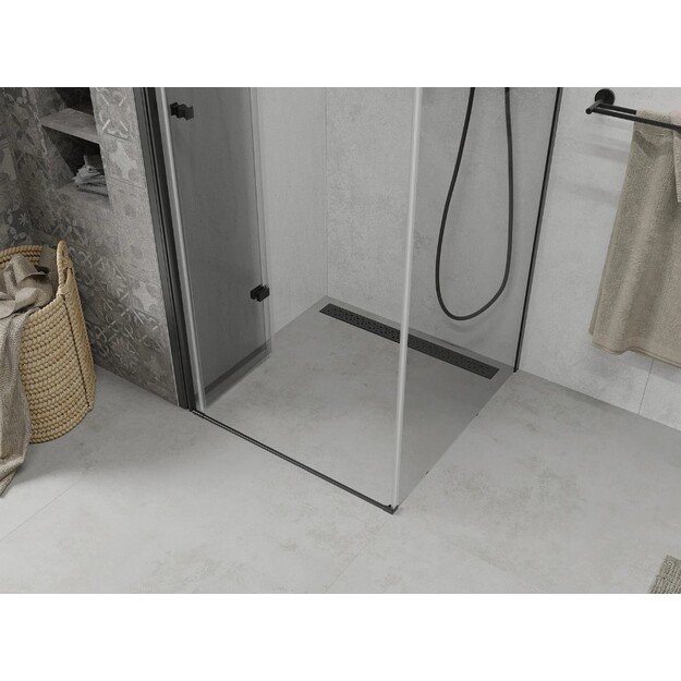 Dušo kabina Mexen Lima 90x90 cm, black mat 2