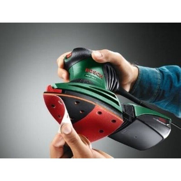 Universalusis šlifuoklis Bosch PSM 160 A 0603377000 (3 šlifavimo popieriaus lapeliai) 1