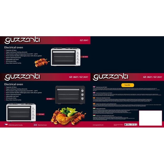 Elektrinė orkaitė GUZZANTI GZ-3641 1