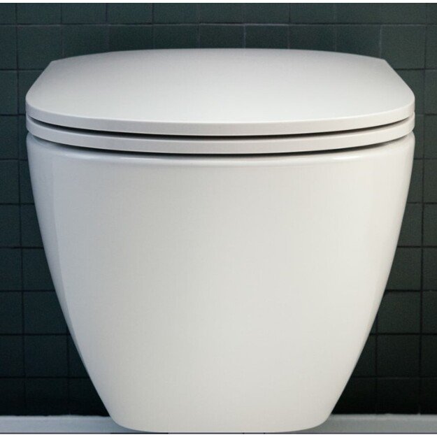 Unitazo dangtis Laufen LUA su soft close mechanizmu, baltas 8910830000001 3