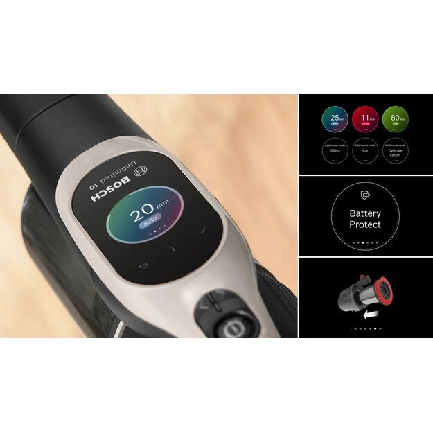 Dulkių siurblys Bosch Unlimited 10, BBS1041GQC 13