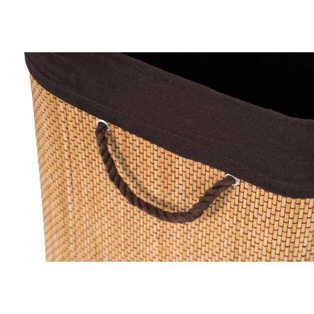 Skalbinių dėžė su pertvara G21 63555174, 150l, bambukinė 1