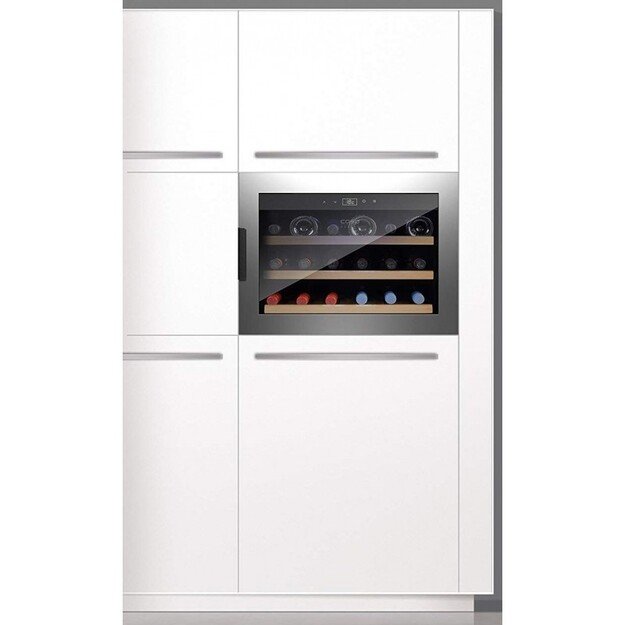 Įmontuojams vyno šaldytuvas CASO WineSafe 18 EB metalo korpusas 00629 1