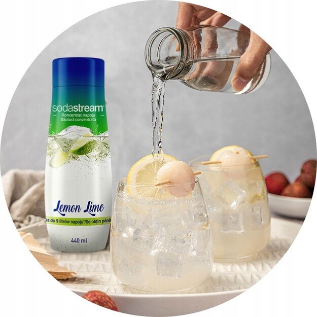 Soda Stream sirupas Žalioji citrina 440 ml 2