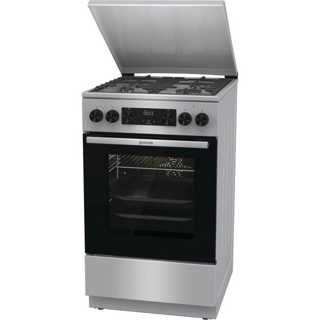 Dujinė viryklė su elektrine orkaite Gorenje MEKS5141XM 9