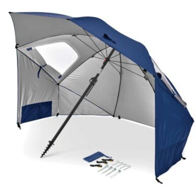 Paplūdimio skėtis SPORT-BRELLA Premiere Blue, 01619