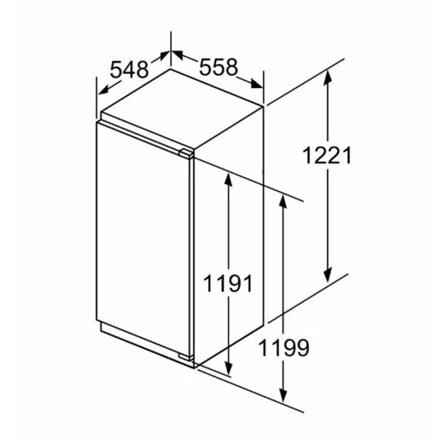 Šaldytuvas Bosch KIL42ADD1 1