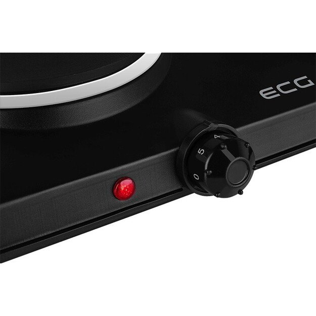 Elektrinė viryklė ECG EV 2512 Black 4