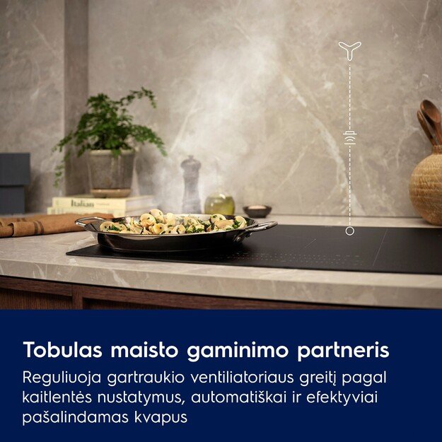 Įmontuojamas gartraukis Electrolux 600, Hob2Hood, CFG526R 1