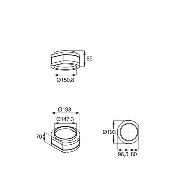 Gartraukio garso slopinimo priedas Electrolux Silentium Kit M8CKSL07 1