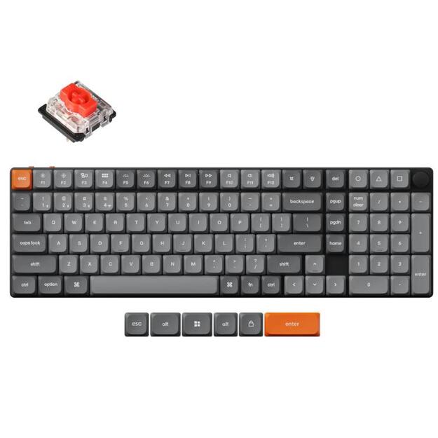 KEYBOARD WRL K17 MAX RGB/BLACK K17M-H1 KEYCHRON