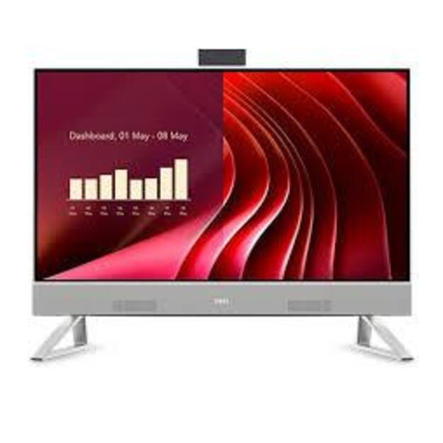 Monoblock PC|DELL|EC27250|Business|All in One|CPU Core 7|150U|1800 MHz|Screen 27 |RAM 16GB|DDR5|5200 MHz|SSD 1TB|Graphics card NVIDIA GeForce MX570A|2GB|ENG|Windows 11 Pro|Colour White|EC27250_RPLU-R_003_NOKB