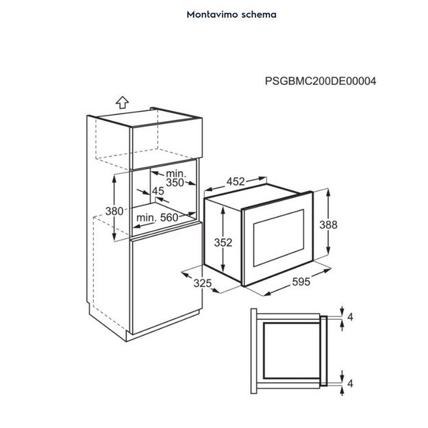 Mikrobangė Electrolux LMS2203EMK 1