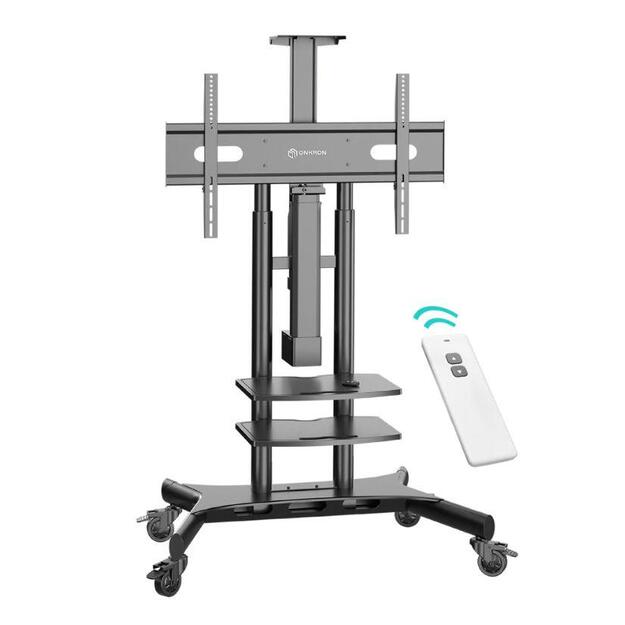 TV SET ACC MOTOR. MOBILE STAND/50-86  BLACK TS1881E-B ONKRON