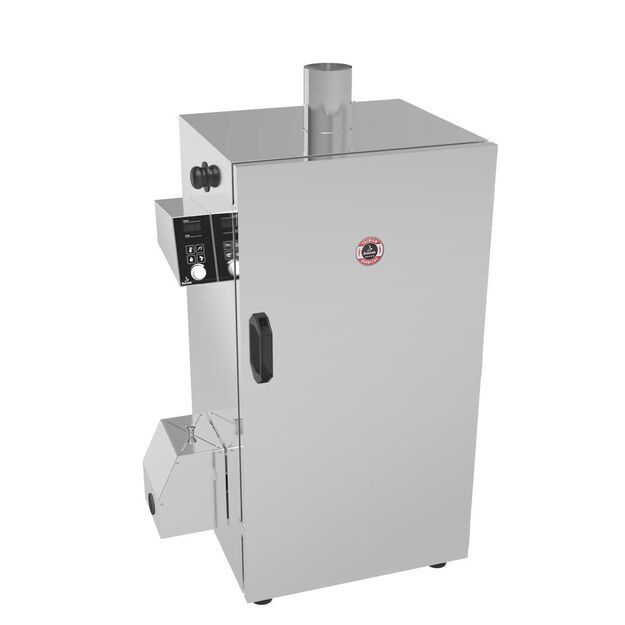 Rūkykla Borniak 150L nerūdijančio plieno +BBQ ir wifi BBDSW-150 11