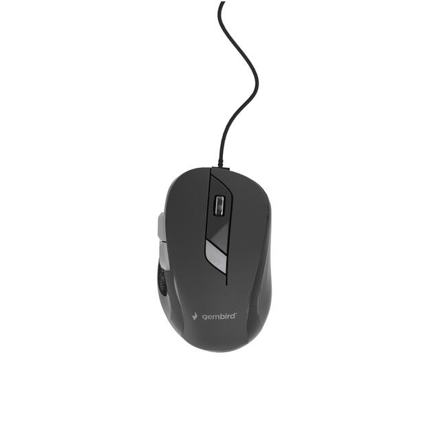 MOUSE USB OPTICAL/BLACK MUS-6B-01 GEMBIRD