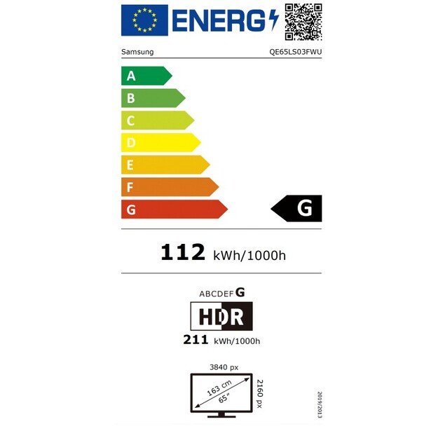 QLED Televizorius Samsung The Frame Pro 4K, Vision AI Smart TV, QE65LS03FWUXXH 2